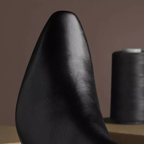 Edina Up Black Leather