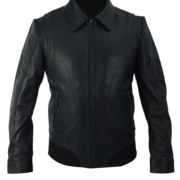 Kid’s Faster The Rock Dwayne Johnson Leather Jacket