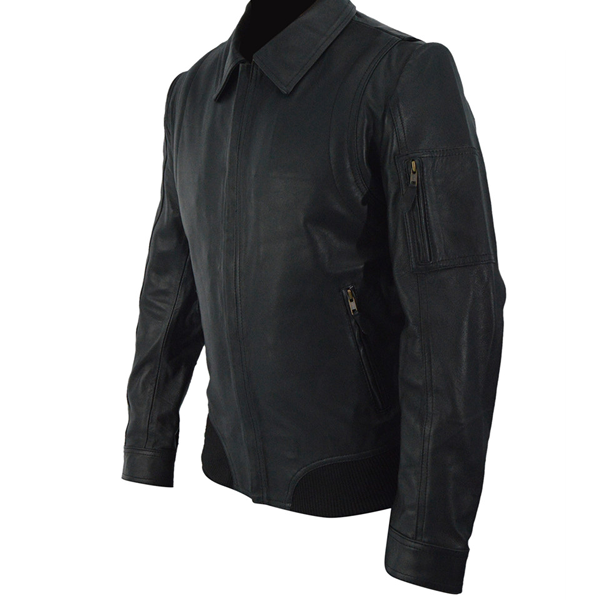 Kid’s Faster The Rock Dwayne Johnson Leather Jacket