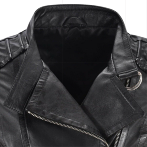 this women’s motorcycle black genuine leather jacket delivers a powerful blend of protection, structure, and contemporary style. crafted from authentic leather, it offers lasting resilience and a sculpted fit that enhances mobility. signature biker elements create an edgy, modern profile perfect for riding or everyday fashion. with functional pockets and durable hardware, it stands out as a premium choice for confident, performance focused outerwear.