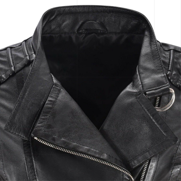 this women’s motorcycle black genuine leather jacket delivers a powerful blend of protection, structure, and contemporary style. crafted from authentic leather, it offers lasting resilience and a sculpted fit that enhances mobility. signature biker elements create an edgy, modern profile perfect for riding or everyday fashion. with functional pockets and durable hardware, it stands out as a premium choice for confident, performance focused outerwear. this women’s motorcycle black genuine leather jacket delivers a powerful blend of protection, structure, and contemporary style. crafted from authentic leather, it offers lasting resilience and a sculpted fit that enhances mobility. signature biker elements create an edgy, modern profile perfect for riding or everyday fashion. with functional pockets and durable hardware, it stands out as a premium choice for confident, performance focused outerwear.